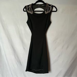Ark & Co beaded embellished backless dress | size M